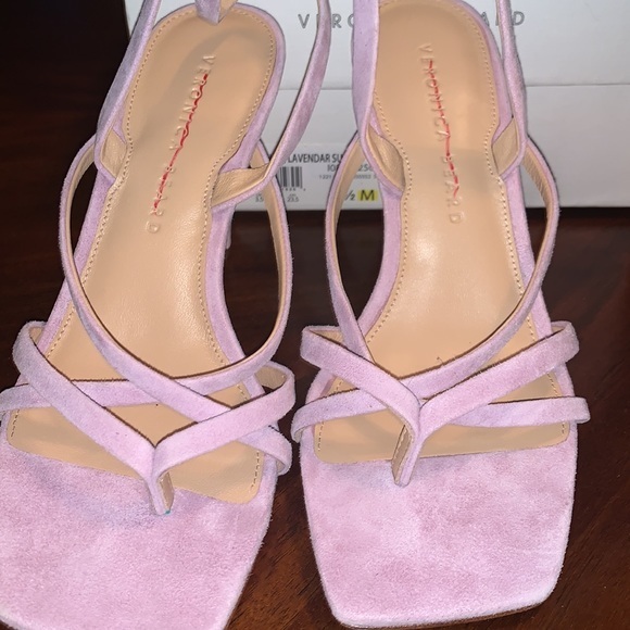 ‼️New Veronica Beard Abriella Strappy Suede Sandals - Picture 12 of 15